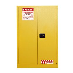 SYSBEL FM and CE Approved 45 Gal Flammable Liquid and Chemicals Safety Storage Cabinets[45 Gal/170 L]