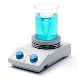 Hot plate with magnetic stirrer