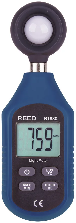 REED R1930 Light Meter, Compact Series