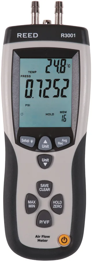 REED R3001 Anemometer / Manometer