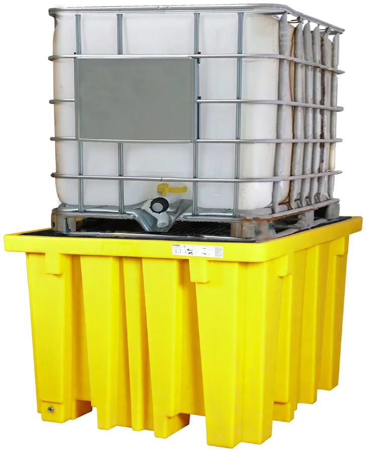 SYSBEL IBC Poly Spill Pallet [298 Gal/1130 L]