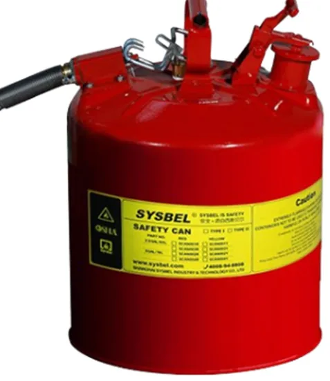 SYSBEL Type II Safety Dispensing Can, Red [5 Gal/19 L]