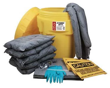 SYSBEL Spill Kit Range -- Drum Overpack, Portable and Refill Kits